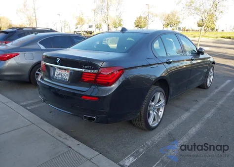 2014 BMW 750I из США, поврежденный, VIN WBAYA8C53ED825338